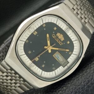 GENUINE VINTAGE ORIENT AUTOMATIC 46941 JAPAN MENS ORIGINAL DIAL WATCH a436643-a